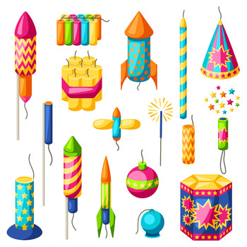 According to new statistics, the top fireworks that families spend their money on for the 4th of July are: Bottle Rockets, Sparklers, Roman Candles and what?