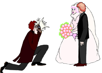 Couple fall into river while dancing on pier during wedding photoshoot!