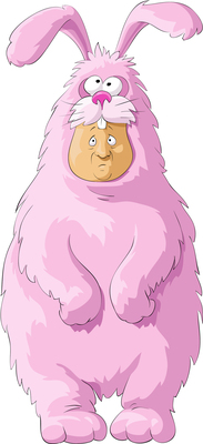 UK man wants to live his life as a Bunny Rabbit!