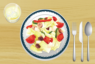 According to a new survey, 44% of us say that we order this when we go out to eat, because we hardly ever make it at home. What is it?