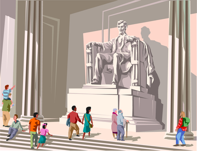 Man Sculpts 14-Foot Replica of the Lincoln Memorial Out of Snow! Man Sculpts 14-Foot Replica of the Lincoln Memorial Out of Snow!