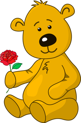 20-foot-2-inch bear made from roses!