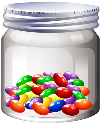 A new study says that people eat 62% more Candy, when it’s kept in one of these. What is it?