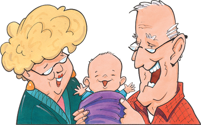 The average person experiences this for the first time when they are 47 years old. What is it?