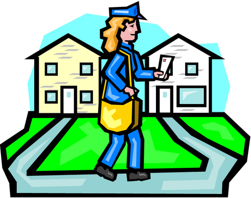 A Minnesota mail carrier gets blocked by a deer! A Minnesota mail carrier gets blocked by a deer!