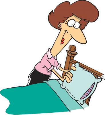 According to a new survey, each morning in the average American home, it’s the Woman who does this 78% of the time. What is it?