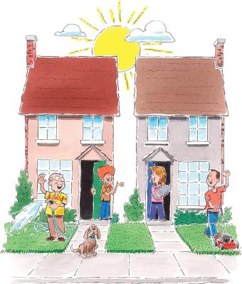 According to a new study, the average American says hi to this person 5 times a day. Who is it?