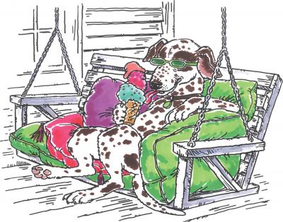 A doorbell camera in Tennessee caught a CANINE porch pirate!