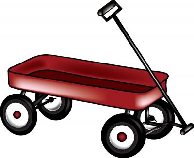 An SUV-Sized Red “Radio Flyer” Wagon Is Up for Auction!