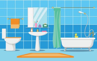 According to an Exterminator, the best place to leave your luggage in a hotel room is here. Where is it?