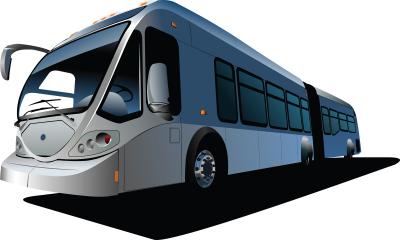 A Guy in Colorado Hitched a Ride on the Back Bumper of a Bus!