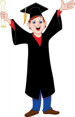 High Schooler Does a Backflip and Accidentally Kicked the Girl Behind Him While Accepting His Diploma!