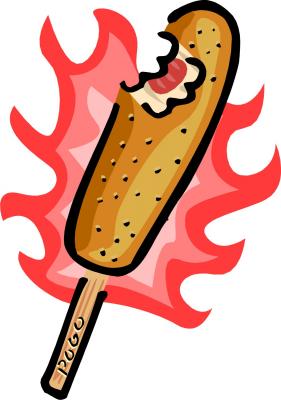 A new survey says that our 5 favorite fair foods are: Mini-Donuts, Cotton Candy, Cheese Curds, Caramel Apples and what?