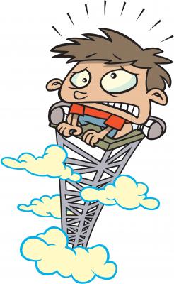 According to a new survey, the top 3 things people are afraid of are: Enclosed Spaces, Spiders, and what?