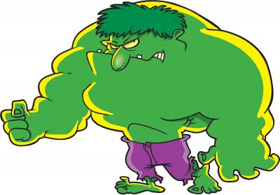 Man Uses Wrong Kind of Green Paint to Dress Up as The Incredible Hulk! Man Uses Wrong Kind of Green Paint to Dress Up as The Incredible Hulk!