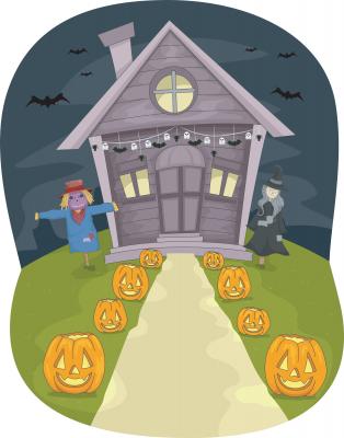 Is this Halloween Display too Scary? Is this Halloween Display too Scary?